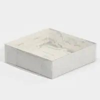 Кондитерская упаковка, коробка для макарун с пластиковой крышкой, Just for you, 12 х 12 х 3.5 см