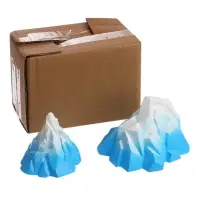 Набор декора для аквариума &laquo;Скалы&raquo;, 6 см и 10 см, голубой