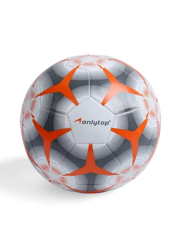 Футбольный мяч ONLYTOP, машинная сшивка, 32 панели, р. 5, PVC