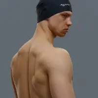 Шапочка для плавания взрослая ONLYTOP Swim, тканевая, обхват 54-60 см