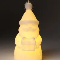 Фигурка светодиодная &laquo;Дед мороз&raquo;, 3хLR1130 в комплекте, 7.1&times;7.1&times;15.4 см