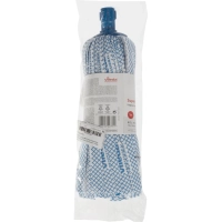 Насадка МОП Vileda Professional Супермоп антибак 33см 125гр бел/син 137908