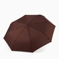 Зонт автоматический &laquo;Однотонный&raquo;, 3 сложения, 8 спиц, R=48/55 см, d=96 см, МИКС