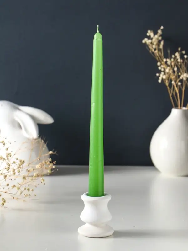 Набор: свечи ароматические конические 2.2&times;24 см, 4 шт., 50 г, 8 ч, жасмин