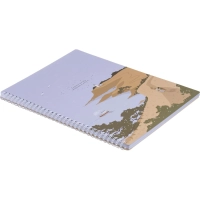 Тетрадь общая, BS, А4, 96л., клетка, мягкий, спираль. Soul, море, N4280