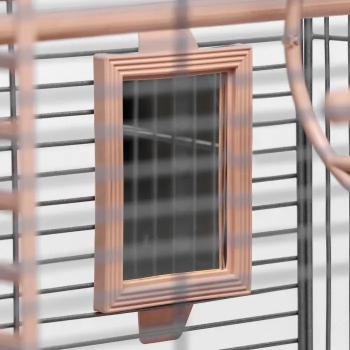 Клетка для птиц &laquo;Пижон&raquo; №100, разборная, 42&times;30&times;37 см, укомплектованная, бежевая