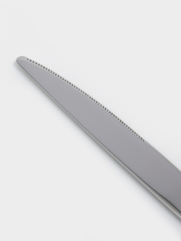 Набор ножей столовых Magistro Flow 23,5 см 6 шт, цвет серебряный Набор ножей столовых Magistro Flow 23,5 см 6 шт, цвет серебряный