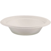 Тарелка одноразовая глубокая биоразлагаемая 480 мл, 1000шт/кор