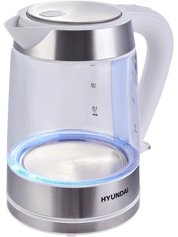 Чайник HYK-G3606 1,7л 2200Вт белый (стекло) Чайник HYK-G3606 1,7л 2200Вт белый (стекло)