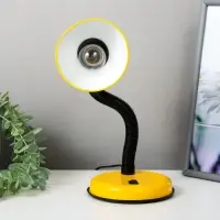 Лампа настольная RISALUX, Е27, 40 Вт, жёлтая