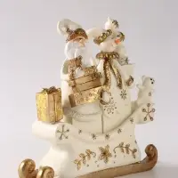 Фигурка &laquo;Зимняя сказка&raquo;, набор из 3 частей, 19.5 см