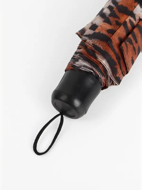 Зонт механический &laquo;Сафари&raquo;, 3 сложения, 8 спиц, R=48/55 см, d=96 см, рисунок МИКС