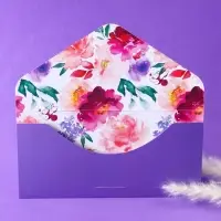 Конверт для денег, софт тач, 19&times;9 см &laquo;Только для тебя&raquo;, Минни Маус