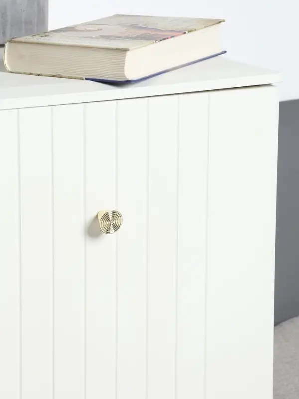 Ручка-кнопка CAPPIO &laquo;Лабиринт&raquo;, цинк, цвет золото