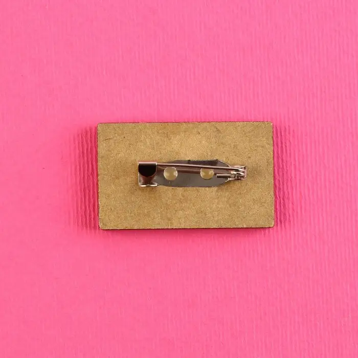 Значок деревянный Anime is my life, аниме, 3.3×2 см Значок деревянный Anime is my life, аниме, 3.3×2 см