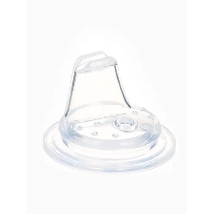 Поильник - непроливайка с силиконовым носиком, 270 мл., бежевый