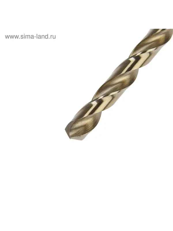 Сверло по металлу ТУНДРА, HSS-Co (5% кобальта), цилиндрический хвостовик, 8&times;115 мм