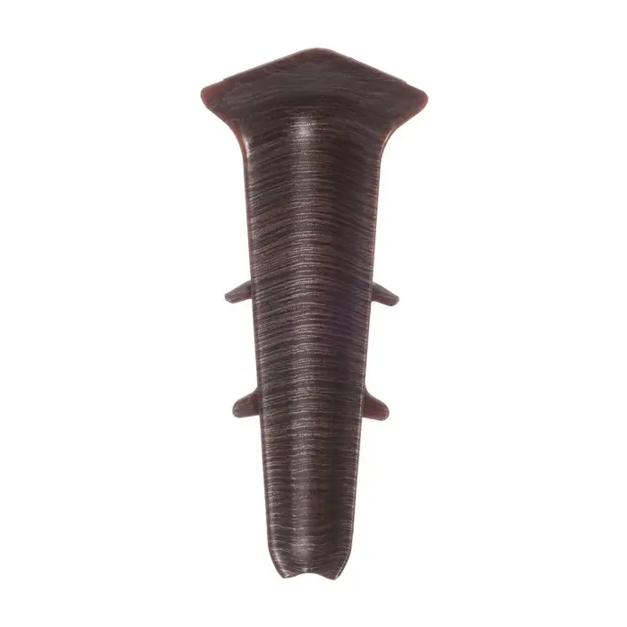 Угол внутренний для плинтуса «Деконика», 85 мм, цвет 303 венге темный