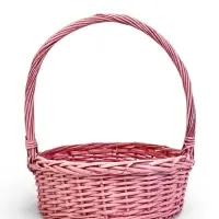 Набор корзин 3 шт ИВА 38x38x14 33x33x12 27х27x12 см ПЛЕТ ручка h=20/18/16 см