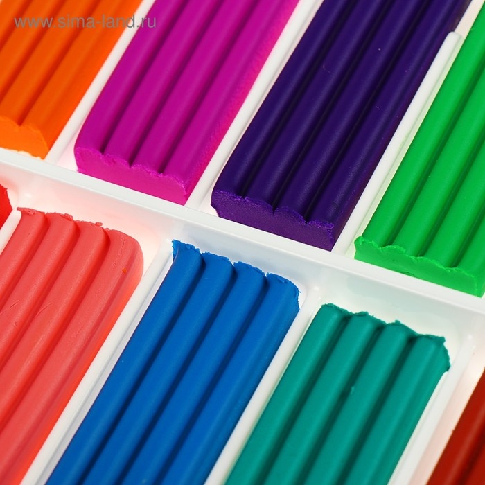 Пластилин 12 цветов 180 г ZOO Пластилин 12 цветов 180 г ZOO