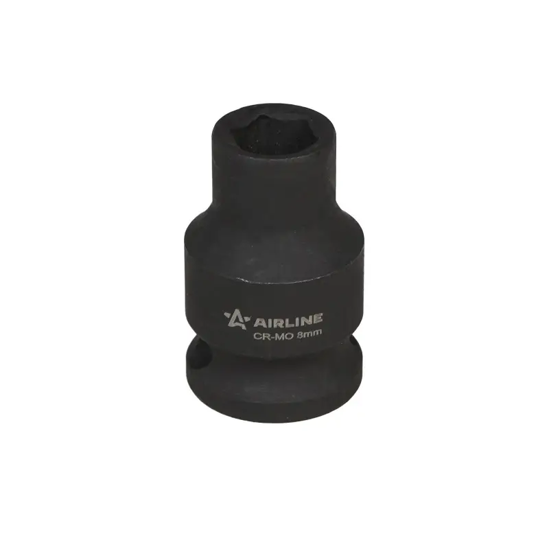 Головка ударная торцевая 3/8"DR шестигранная 8мм, L=30мм