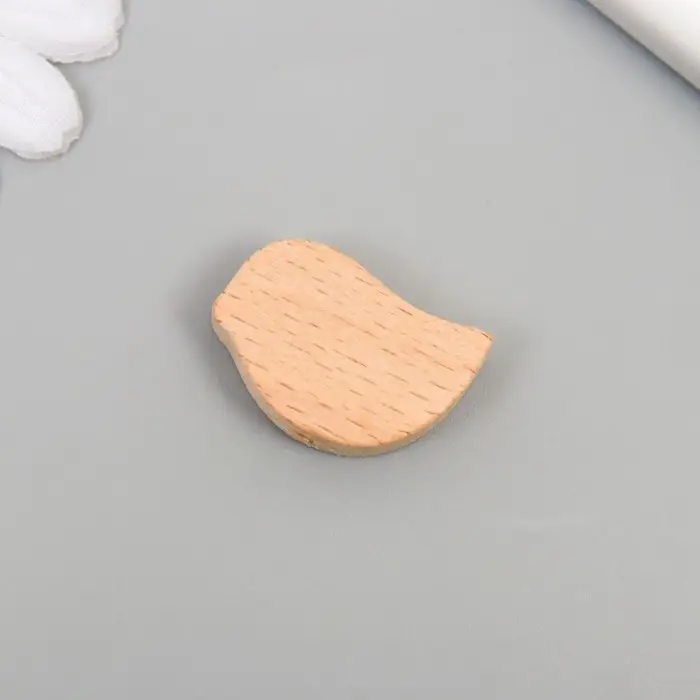 Бусина для творчества дерево "Птенчик" 2,8х1,3 см