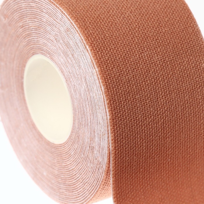 Кинезио - тейп, 3,8 см × 5 м, цвет бежевый Кинезио - тейп, 3,8 см × 5 м, цвет бежевый
