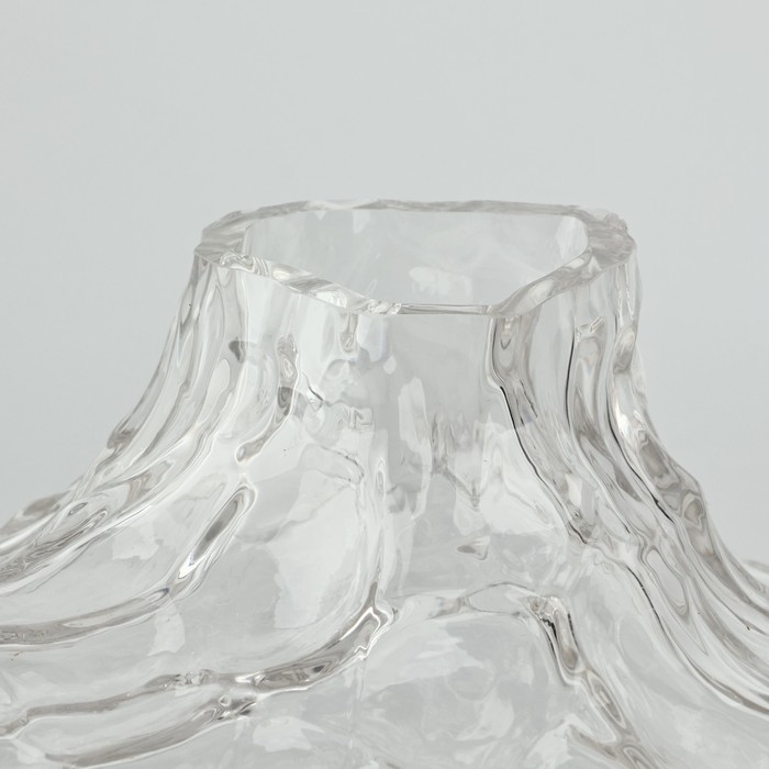 Ваза для цветов «Диаманд» из прозрачного стекла 23×26×26 см Ваза для цветов «Диаманд» из прозрачного стекла 23×26×26 см