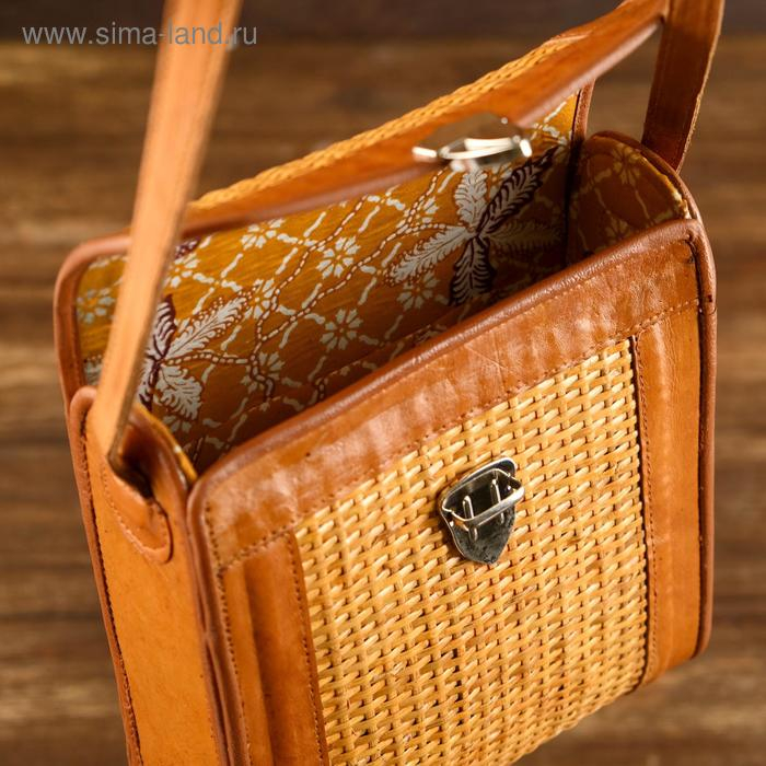 Сумка женская Сумка женская "Приска" 20х20х7 см (Ремешок 65 см)