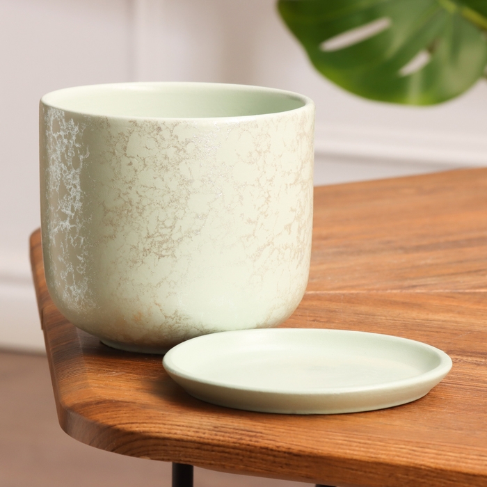 Горшок цветочный Питон зеленый 0.8 л Горшок цветочный Питон зеленый 0.8 л