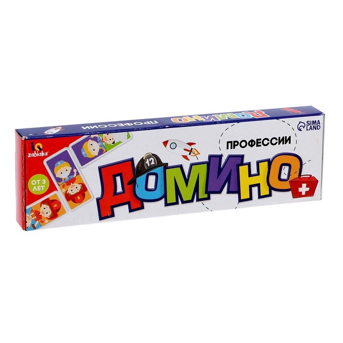 Домино «Профессии», пластик, 28 деталей Домино «Профессии», пластик, 28 деталей
