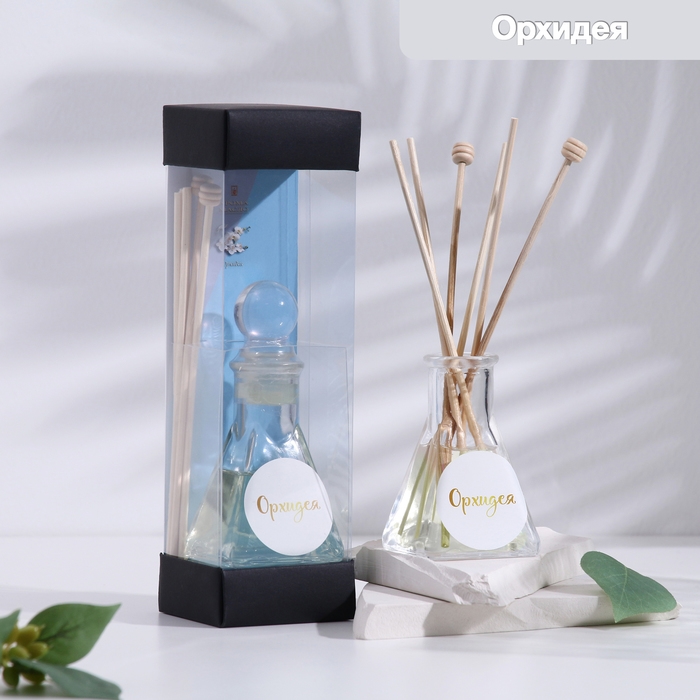 Диффузор ароматический  Диффузор ароматический "Романтика", 50 мл, орхидея, "Богатство Аромата"