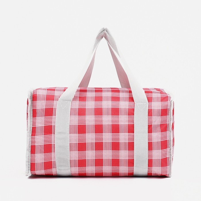 Термосумка на молнии, 14 л, цвет красный Термосумка на молнии, 14 л, цвет красный