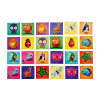 Настольная игра «3 в 1» мемо, лото, домино, 2-4 игрока, 3+