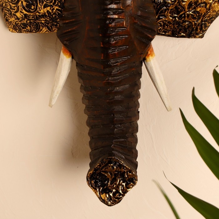 Сувенир дерево Сувенир дерево "Голова Слона" 21х8х30 см