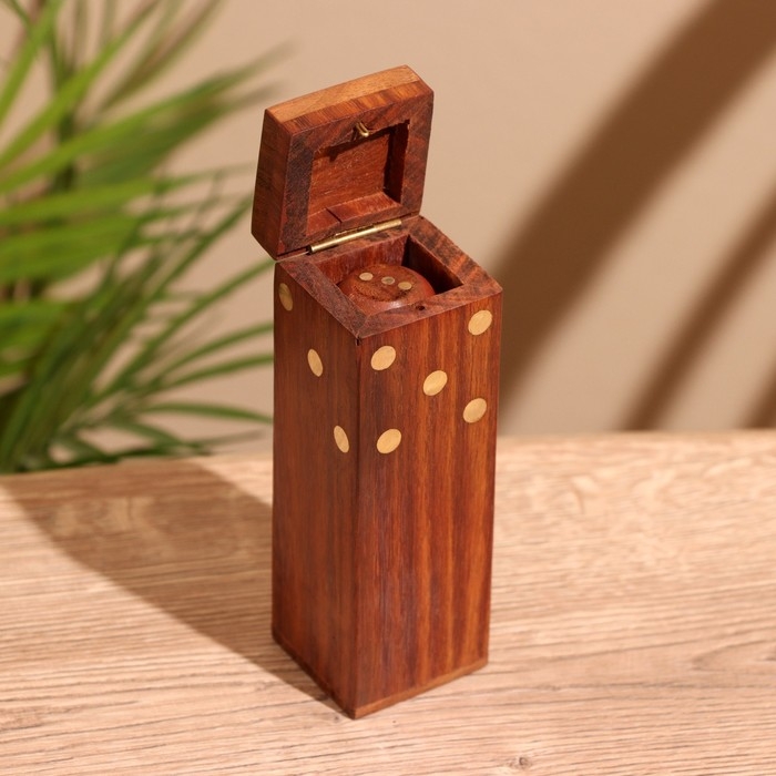 Игра настольная Игра настольная "Кубики" 12,5х4х4 см, дерево шишам