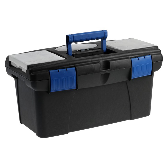 Ящик для инструмента ТУНДРА, 19 Ящик для инструмента ТУНДРА, 19", 490 х 275 х 240 мм, пластиковый