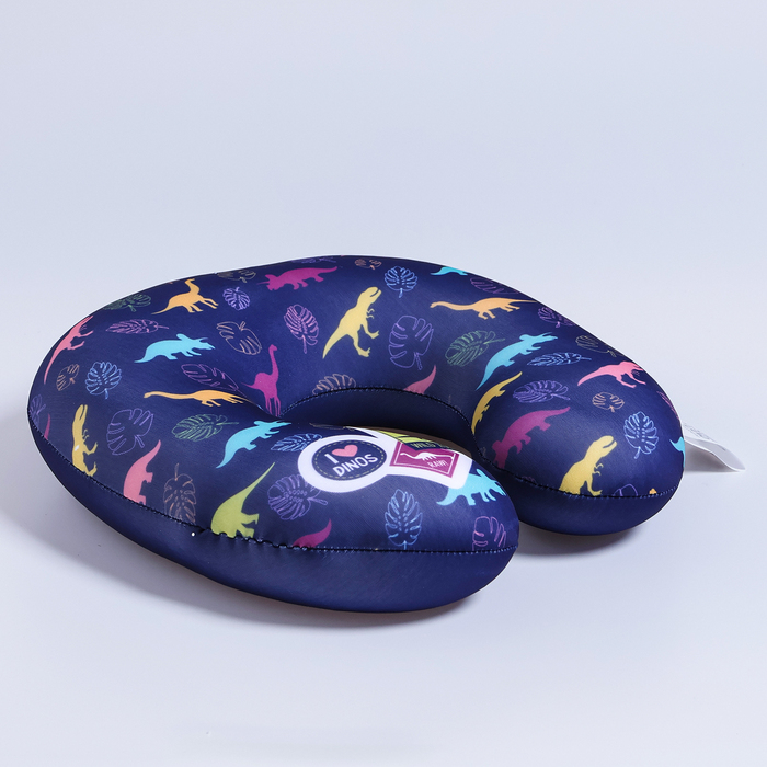 Подушка детская для путешествий антистресс «Динозаврики» Подушка детская для путешествий антистресс «Динозаврики»