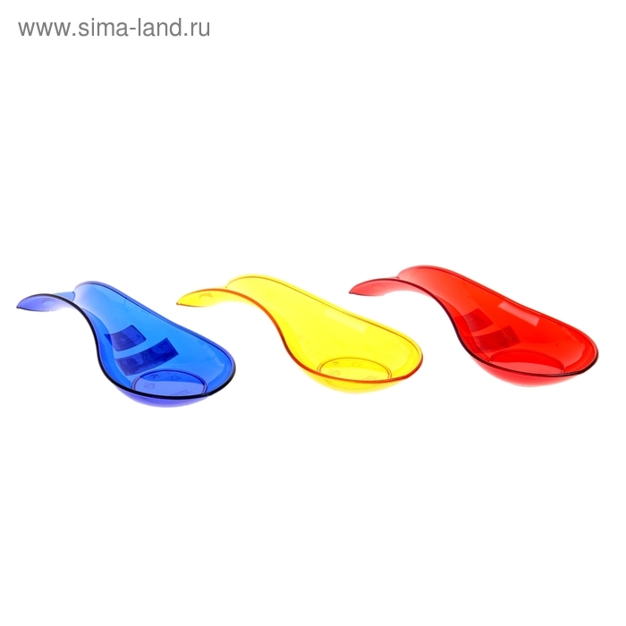 Подставка под ложку, 26×9,5×3,7 см, МИКС Подставка под ложку, 26×9,5×3,7 см, МИКС