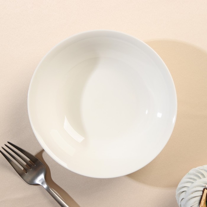 Салатник фарфоровый City, d=15 см, 450 мл, белый