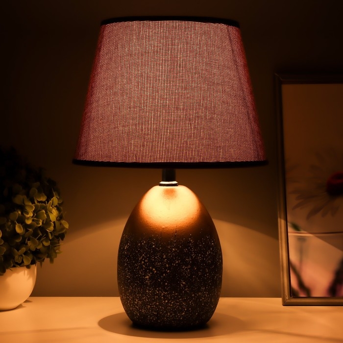 Настольная лампа Настольная лампа "Лиднер" Е14 40Вт черно-золотой 23х23х36 см