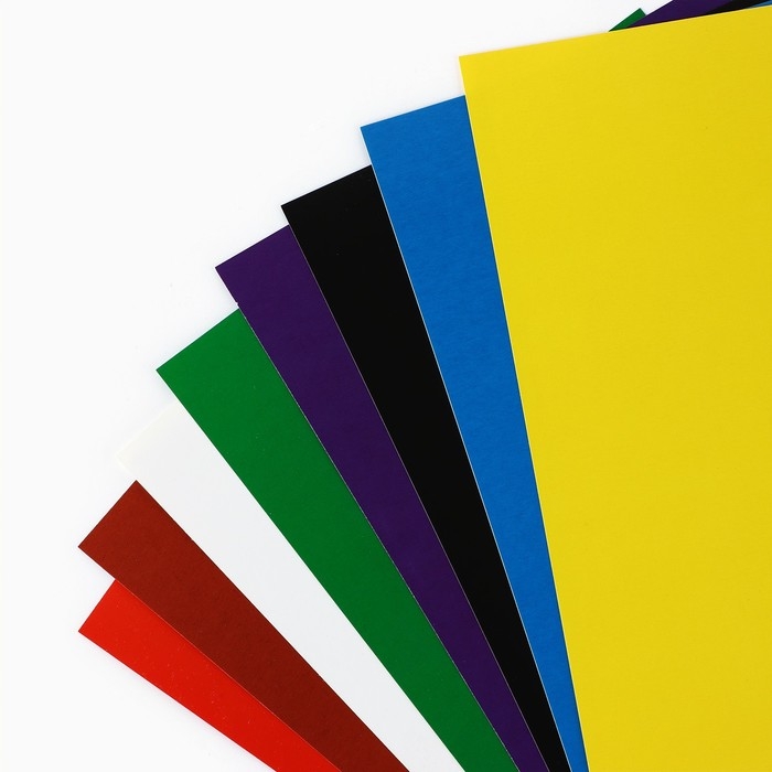 Картон цветной двусторонний А4 8 листов 8 цветов мелованный 230г/м² «1 сентября: БукиБяки» Картон цветной двусторонний А4 8 листов 8 цветов мелованный 230г/м² «1 сентября: БукиБяки»