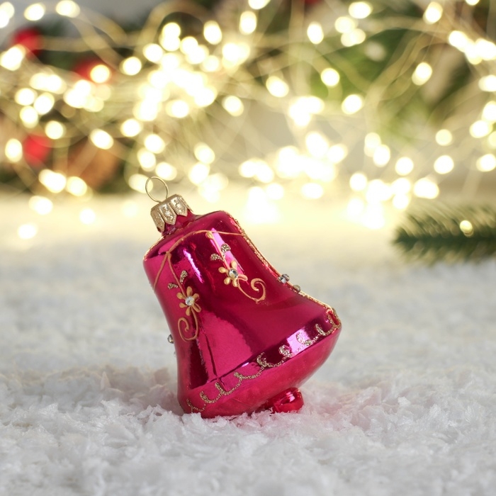 Ёлочная игрушка Ёлочная игрушка "Колокольчик" 8,5 см