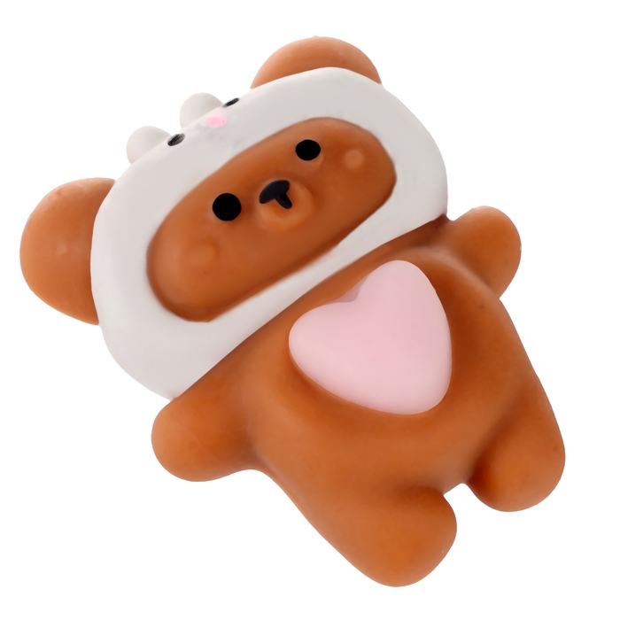 Сквиш антистресс мялка «Мишка»в шапочке Сквиш антистресс мялка «Мишка»в шапочке