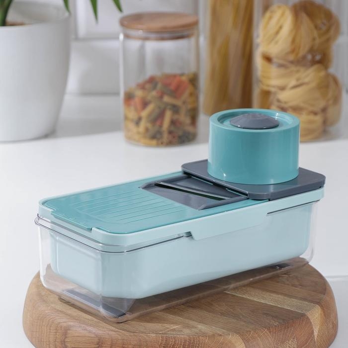 Овощерезка универсальная Mario, 12 предметов, цвет МИКС Овощерезка универсальная Mario, 12 предметов, цвет МИКС