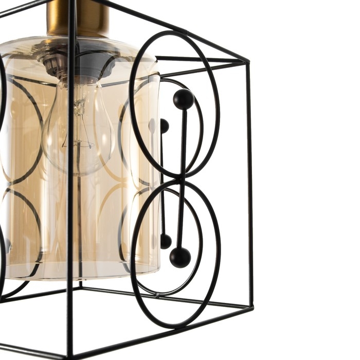 Светильник BayerLux 2104/1BK E27 40Вт черный 16х16х100 см Светильник BayerLux 2104/1BK E27 40Вт черный 16х16х100 см