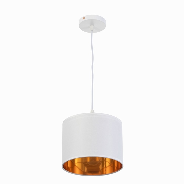 Люстра Люстра "Оазис" 1х60Вт Е27 Белый, золото 20х15х30(100)см