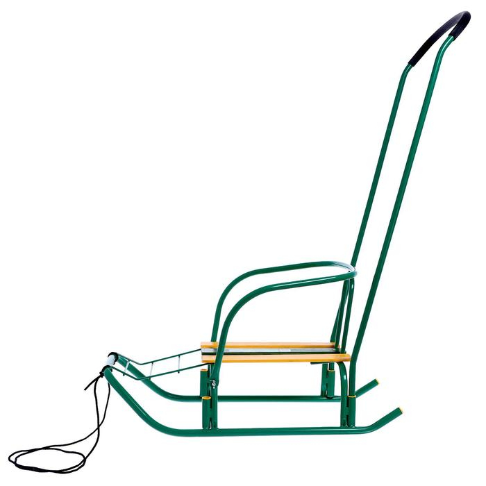 Санки «Ветерок 7», цвет зелёный Санки «Ветерок 7», цвет зелёный