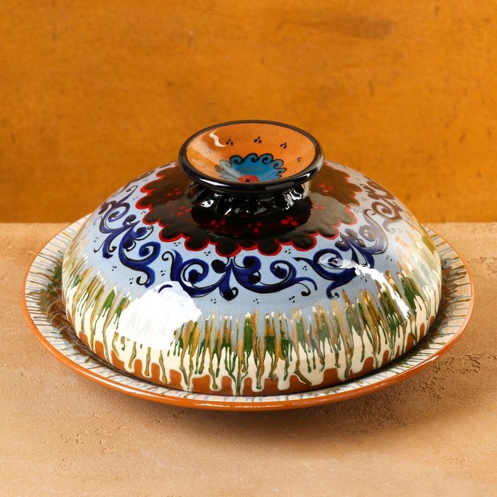 Блинница Риштанская керамика 26,5 см Блинница Риштанская керамика 26,5 см