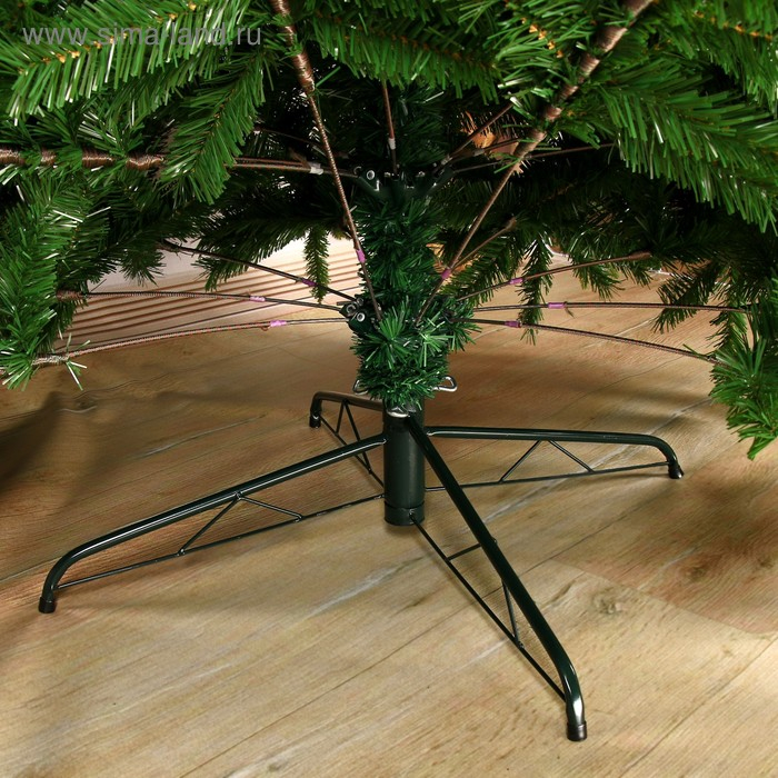 Ёлка Ёлка "Элит светлые кончики" 210 см d нижнего яруса 140 см 1356 веток